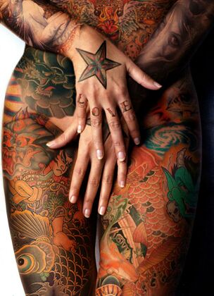 Images Sexy Girl With Full Body Tattoos